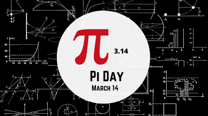 Pi Day Graphic March 14 Reminder
