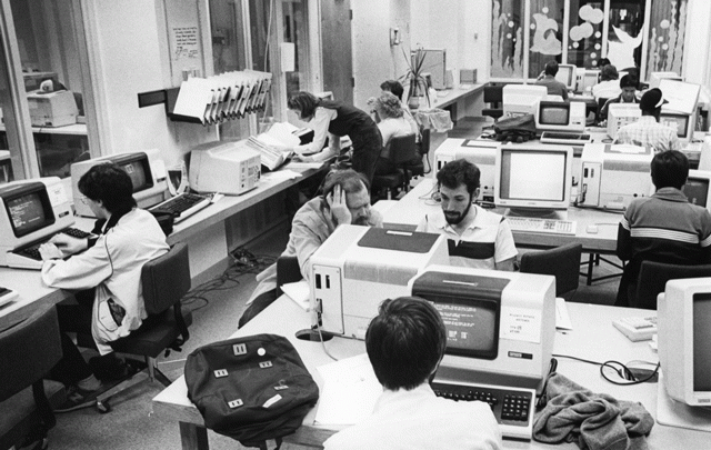 old computer lab