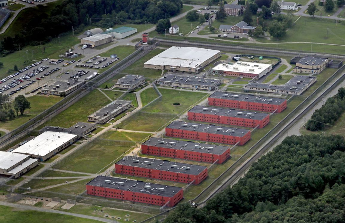 aerial prison view