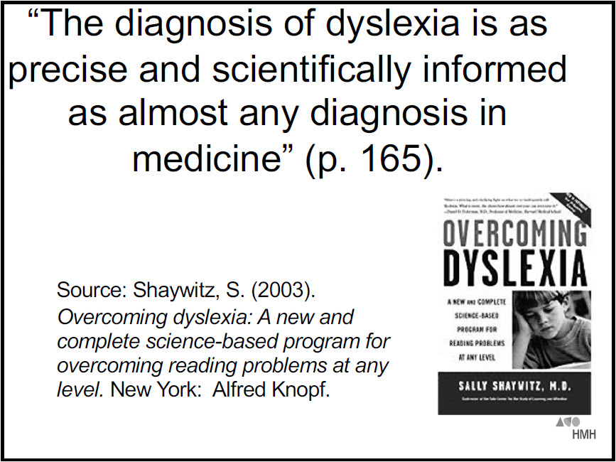 Nancy Mather: Diagnosis of Dyslexia